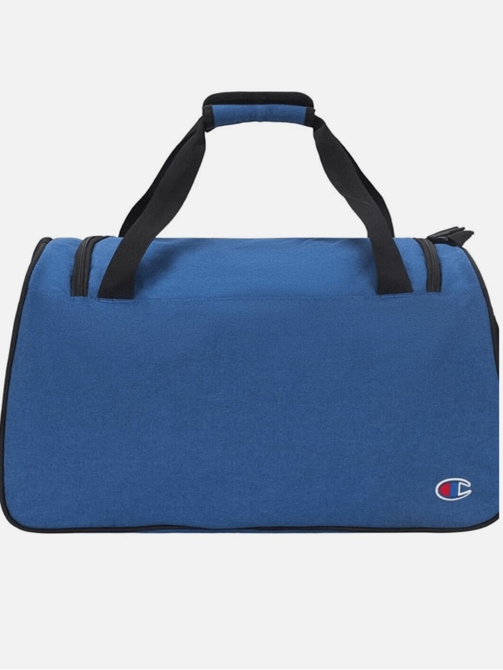 New! Champion Duffle Bag Zipper Closure Removable Shoulder Strap Royal Blue - Picture 9 of 13